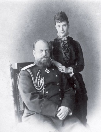 Александр III и императрица Мария Фёдоровна. Петербург. 1886 г.