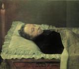 Александр Козлов — "Пушкин на смертном одре." 1837 г.