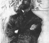 Портрет Брюсова. 1906