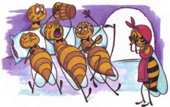 Пчела и трутни