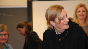 Министр детей и гендерного равноправия Норвегии г-жа Тхурдкильдсен