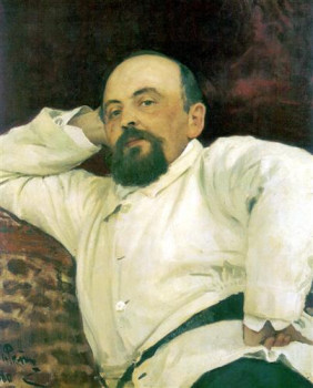 Портрет Савы Мамонтова. Илья Репин. 1880