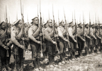 Российские солдаты Первой мировой