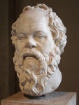 Портрет Сократа работы Лисиппа, хранящийся в Лувре